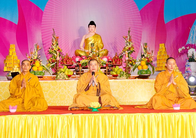 Bỉm Sơn: Chùa Khánh Quang trang nghiêm tổ chức đại Lễ Vu Lan PL.2560