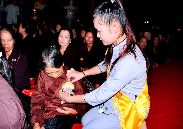 Bỉm Sơn: Chùa Khánh Quang trang nghiêm tổ chức đại Lễ Vu Lan PL.2560