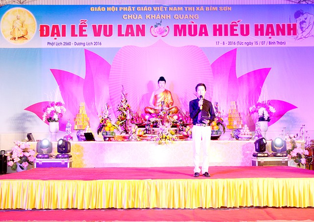 Bỉm Sơn: Chùa Khánh Quang trang nghiêm tổ chức đại Lễ Vu Lan PL.2560