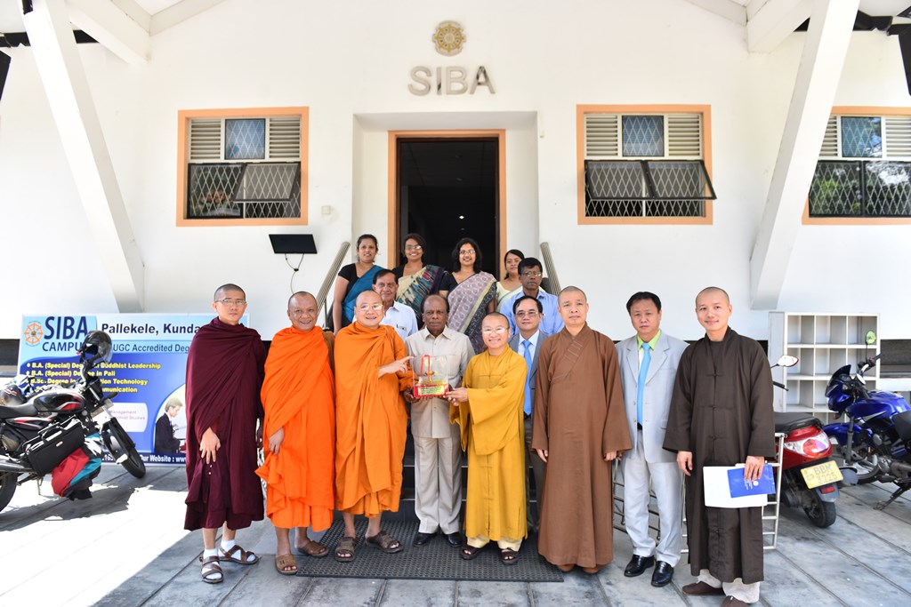 Phái đoàn Phật giáo Việt Nam sang thăm và làm việc về hợp tác giáo dục tại Sri Lanka