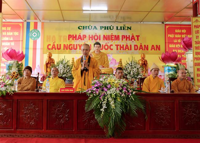 Thái Nguyên : Pháp hội niệm Phật cầu nguyện quốc thái dân an.