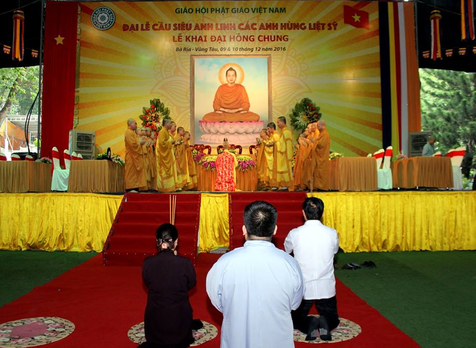 Thiêng liêng Đại lễ cầu siêu anh linh các anh hùng liệt sĩ