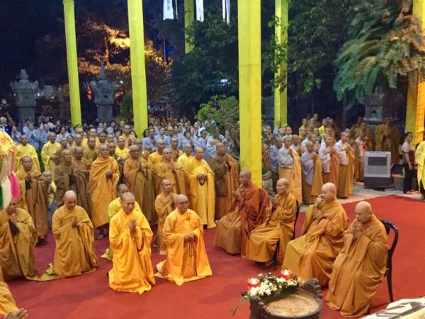 Lễ nhập kim quan Trưởng lão HT.Thích Thiện Bình