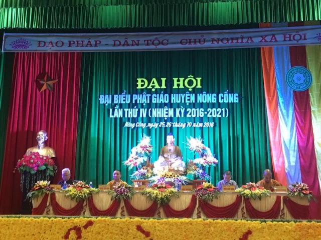 Thanh Hóa: Phiên họp trù bị Đại Hội PG huyện Nông Cống NK IV