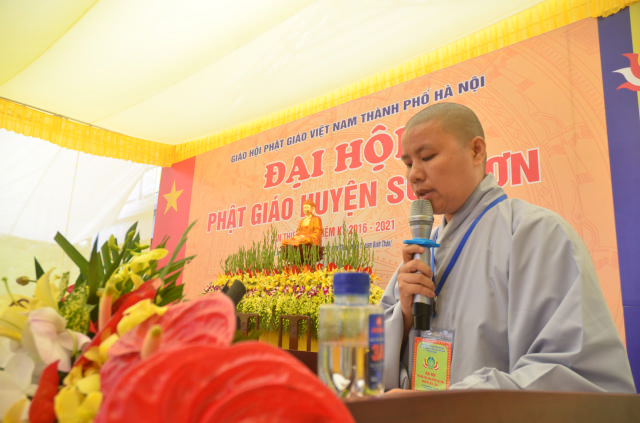 Hà Nội: Đại hội trù bị Phật giáo huyện Sóc Sơn