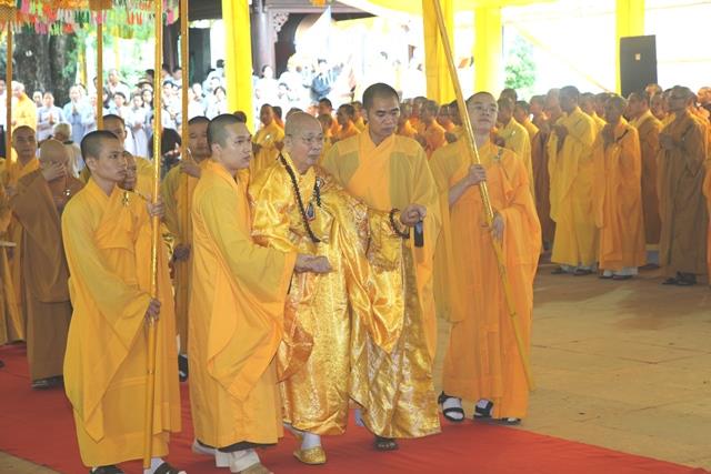 TT. Huế: Lễ nhập kim quan cố Hòa thượng Thích Chơn Thiện