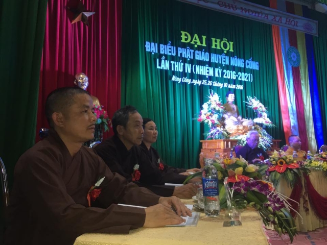 Thanh Hóa: Phiên họp trù bị Đại Hội PG huyện Nông Cống NK IV