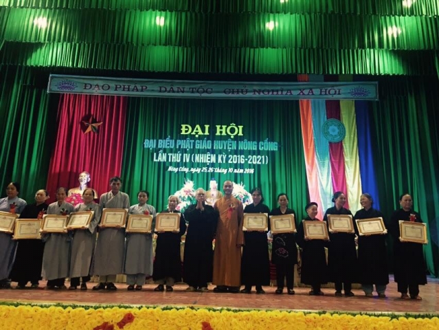 Thanh Hóa: Phiên họp trù bị Đại Hội PG huyện Nông Cống NK IV