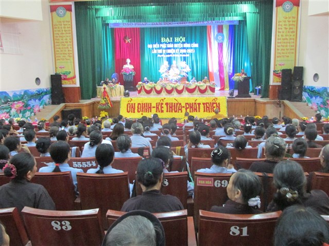 Thanh Hóa: Phiên họp trù bị Đại Hội PG huyện Nông Cống NK IV