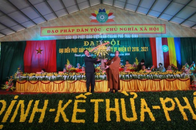 Thái Bình: Đại hội Đại biểu Phật giáo TP.Thái Bình lần III