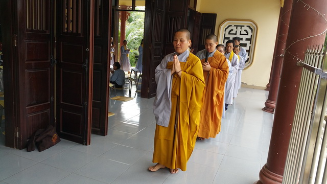 Lễ tổng kết khóa tu niệm Phật cuối năm tại chùa Địch Quang