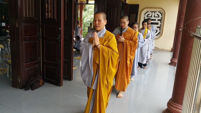 Lễ tổng kết khóa tu niệm Phật cuối năm tại chùa Địch Quang