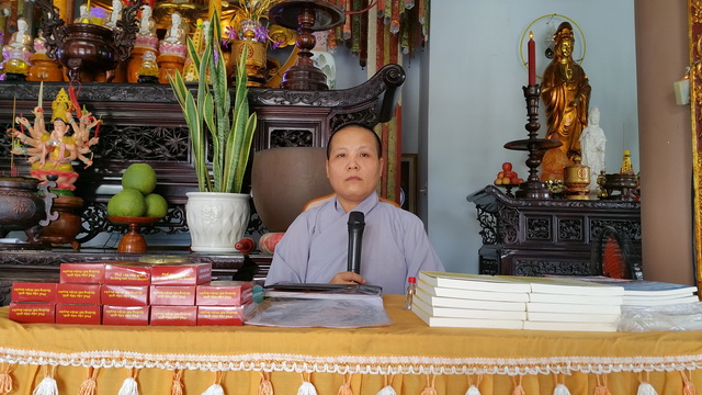 Lễ tổng kết khóa tu niệm Phật cuối năm tại chùa Địch Quang