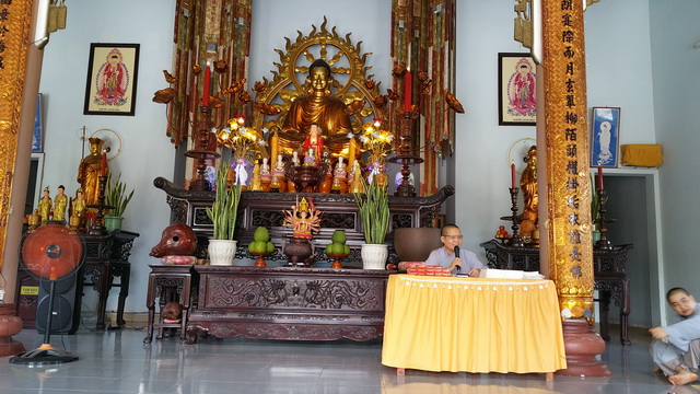 Lễ tổng kết khóa tu niệm Phật cuối năm tại chùa Địch Quang