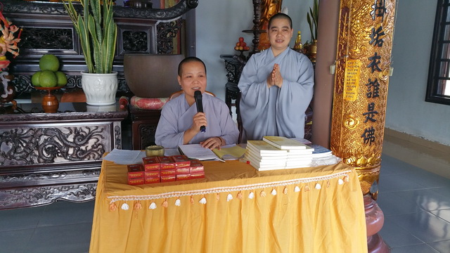 Lễ tổng kết khóa tu niệm Phật cuối năm tại chùa Địch Quang