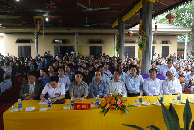 Phú Thọ: Lễ Hưng Công Động Thổ Tái Thiết Cụm Di Tích Chùa Bình Sơn