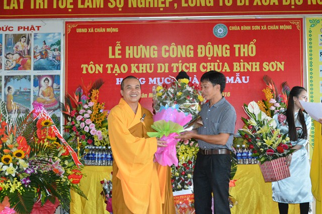 Phú Thọ: Lễ Hưng Công Động Thổ Tái Thiết Cụm Di Tích Chùa Bình Sơn