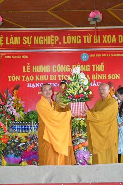 Phú Thọ: Lễ Hưng Công Động Thổ Tái Thiết Cụm Di Tích Chùa Bình Sơn