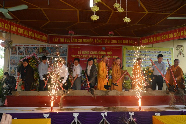 Phú Thọ: Lễ Hưng Công Động Thổ Tái Thiết Cụm Di Tích Chùa Bình Sơn