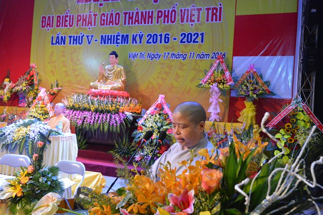 Đại Hội Đại Biểu Phật Giáo Thành Phố Việt Trì lần Thứ V - Nhiệm Kỳ 2016-2021
