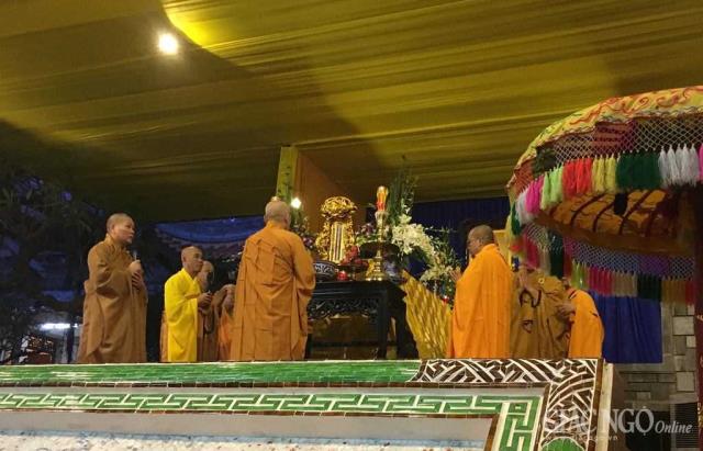 Lễ nhập kim quan Trưởng lão HT.Thích Thiện Bình