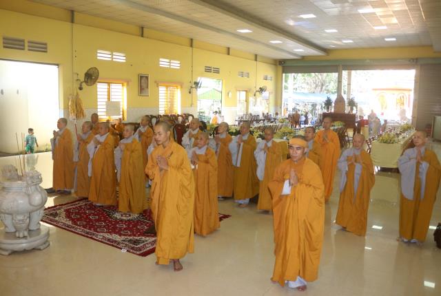 Bình Dương: Lễ Tiểu tường và nhập bảo tháp Cố Hòa thượng Thích Nhất Chí