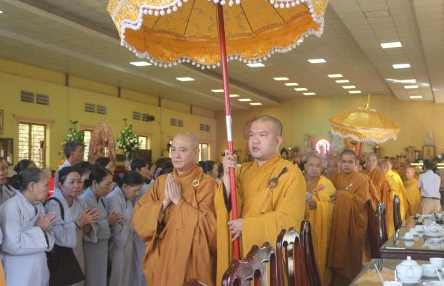 Bình Dương: Lễ Tiểu tường và nhập bảo tháp Cố Hòa thượng Thích Nhất Chí