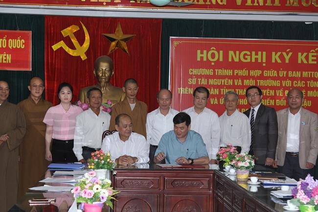 Tôn giáo tham gia bảo vệ môi trường và ứng phó với biến đổi khí hậu giai đoạn 2016 - 2020