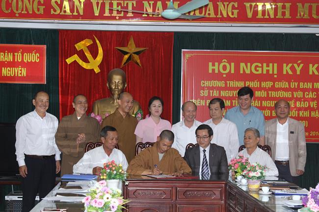 Tôn giáo tham gia bảo vệ môi trường và ứng phó với biến đổi khí hậu giai đoạn 2016 - 2020