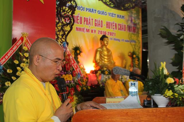 Phật Giáo Đồng Tháp: Đại Hội Đại Biểu Phật giáo Huyện Châu Thành