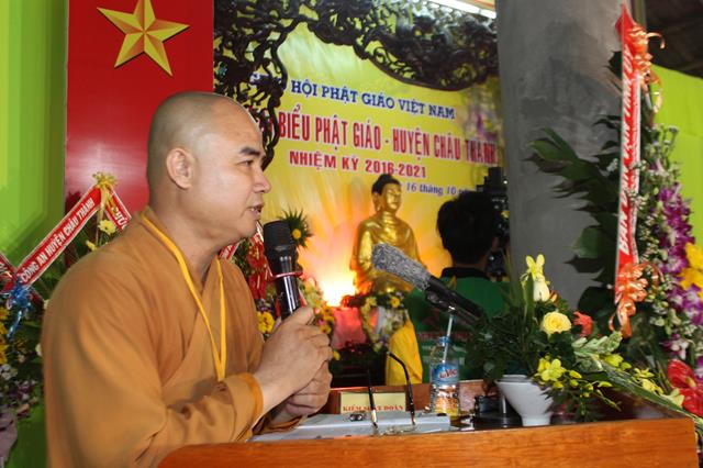 Phật Giáo Đồng Tháp: Đại Hội Đại Biểu Phật giáo Huyện Châu Thành