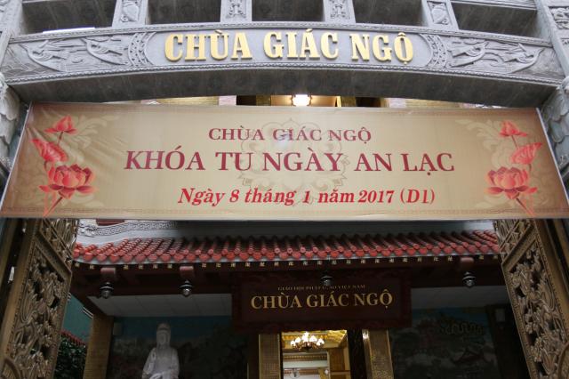 Chùa Giác Ngộ: Khóa tu ngày an lạc lần thứ 11