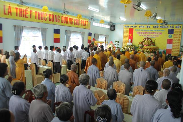 Đồng Tháp: Suy Cử TT. Thích Thiện Ngữ Trưởng BTS Phật giáo Huyện Lai Vung