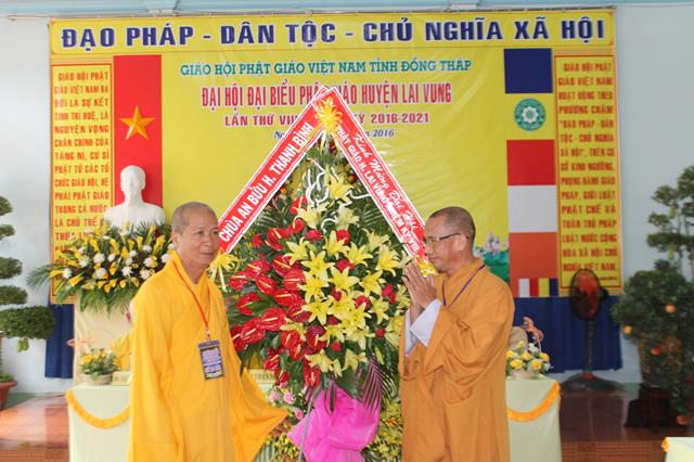 Đồng Tháp: Suy Cử TT. Thích Thiện Ngữ Trưởng BTS Phật giáo Huyện Lai Vung