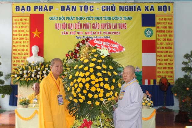 Đồng Tháp: Suy Cử TT. Thích Thiện Ngữ Trưởng BTS Phật giáo Huyện Lai Vung