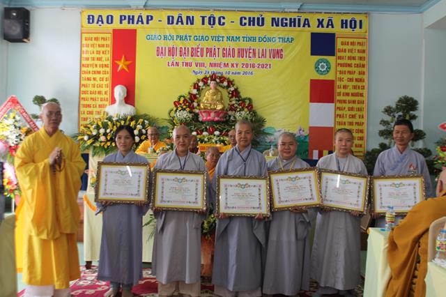 Đồng Tháp: Suy Cử TT. Thích Thiện Ngữ Trưởng BTS Phật giáo Huyện Lai Vung