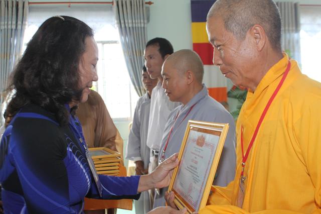 Đồng Tháp: Suy Cử TT. Thích Thiện Ngữ Trưởng BTS Phật giáo Huyện Lai Vung