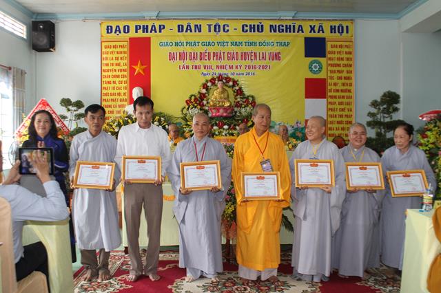 Đồng Tháp: Suy Cử TT. Thích Thiện Ngữ Trưởng BTS Phật giáo Huyện Lai Vung