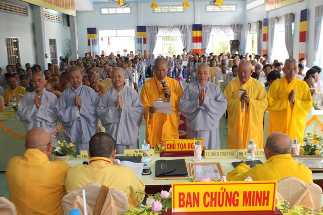 Đồng Tháp: Suy Cử TT. Thích Thiện Ngữ Trưởng BTS Phật giáo Huyện Lai Vung