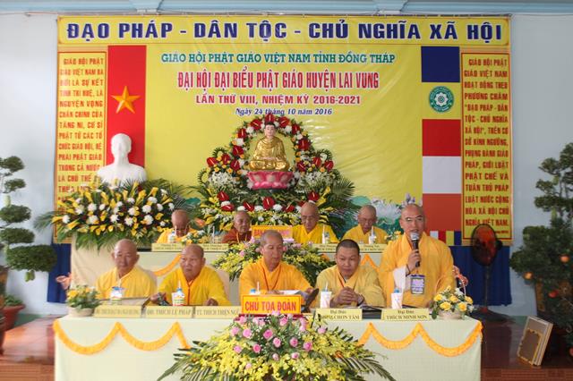 Đồng Tháp: Suy Cử TT. Thích Thiện Ngữ Trưởng BTS Phật giáo Huyện Lai Vung