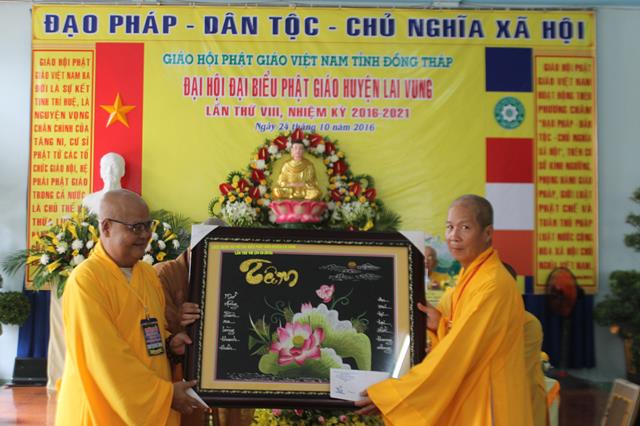 Đồng Tháp: Suy Cử TT. Thích Thiện Ngữ Trưởng BTS Phật giáo Huyện Lai Vung