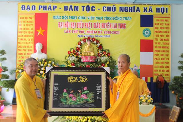 Đồng Tháp: Suy Cử TT. Thích Thiện Ngữ Trưởng BTS Phật giáo Huyện Lai Vung