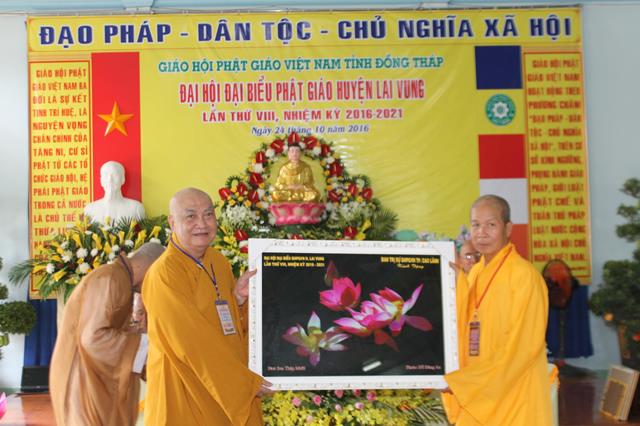 Đồng Tháp: Suy Cử TT. Thích Thiện Ngữ Trưởng BTS Phật giáo Huyện Lai Vung