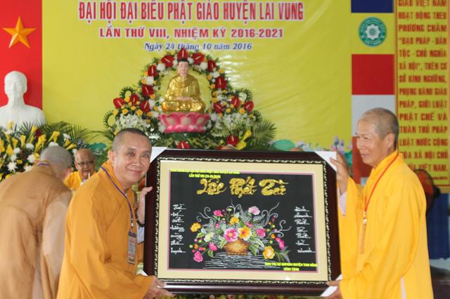 Đồng Tháp: Suy Cử TT. Thích Thiện Ngữ Trưởng BTS Phật giáo Huyện Lai Vung