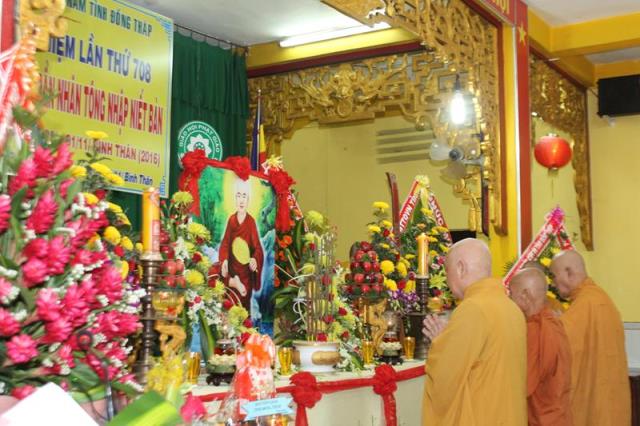PG Đồng Tháp: Lễ tưởng niệm Đức vua – Phật Hoàng Trần Nhân Tông