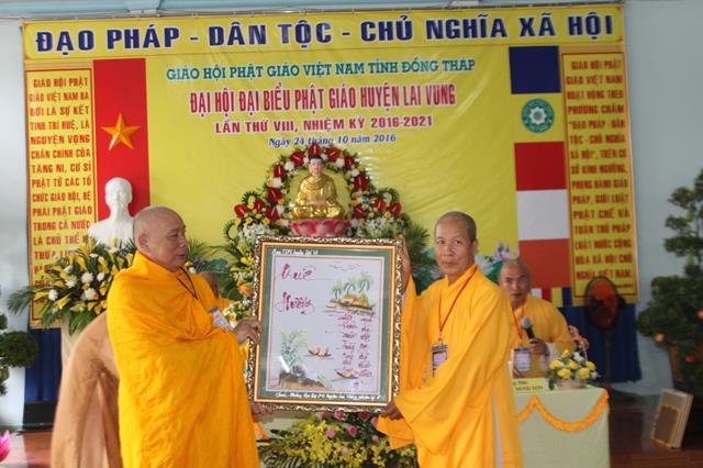 Đồng Tháp: Suy Cử TT. Thích Thiện Ngữ Trưởng BTS Phật giáo Huyện Lai Vung