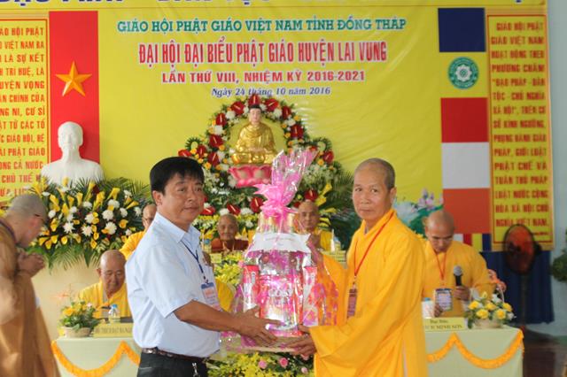 Đồng Tháp: Suy Cử TT. Thích Thiện Ngữ Trưởng BTS Phật giáo Huyện Lai Vung