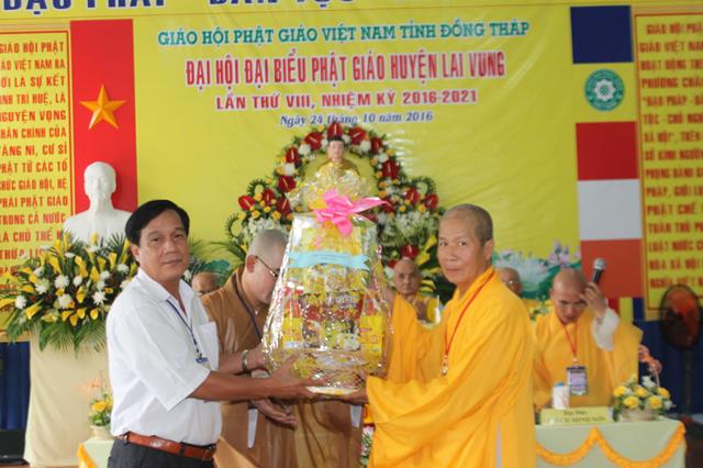 Đồng Tháp: Suy Cử TT. Thích Thiện Ngữ Trưởng BTS Phật giáo Huyện Lai Vung