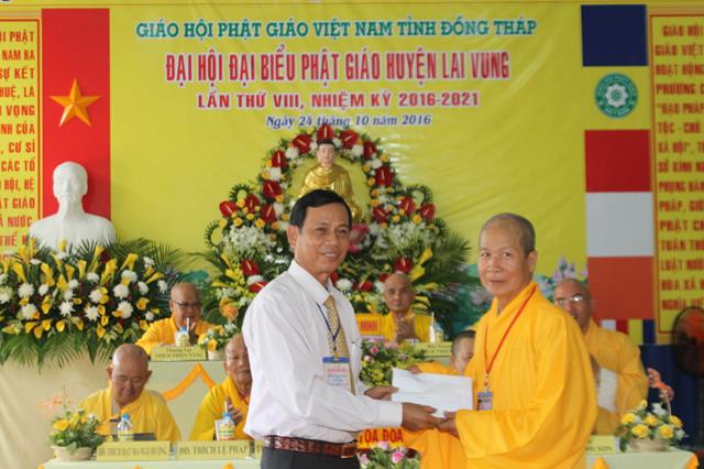 Đồng Tháp: Suy Cử TT. Thích Thiện Ngữ Trưởng BTS Phật giáo Huyện Lai Vung