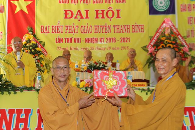 Đồng Tháp: Đại Hội Phật Giáo Huyện Thanh Bình nhiệm kỳ 2016-2021
